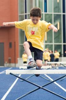 Track and Field Tracktivities Athletes will be introduced to running, jumping and throwing.