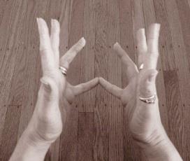 MUDRA These mudras are best practiced seated to bring awareness of breath into different parts