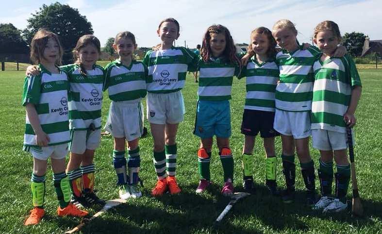 U7 & 8 Camogie The U7 & 8 girls travelled to Riverstick on Saturday morning last to participate in a Go games blitz