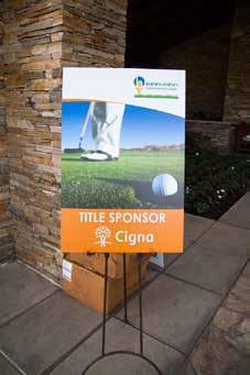 Title Sponsor $25,000 (exclusive) 16 player spots Company name aligned with event title on all marketing, PR and advertising Extensive signage at event Tournament host Speaking Opportunity at Awards