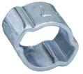 CLIPPARD CLAMPS 5000-1 Quick Set Hose Clamps Type: Zinc plated steel Use: 5000-1 with twin vinyl hose 5000-1A Quick Set Hose Clamps Type: Zinc plated steel Use: 5000-1A with braided hose 0.281 0.