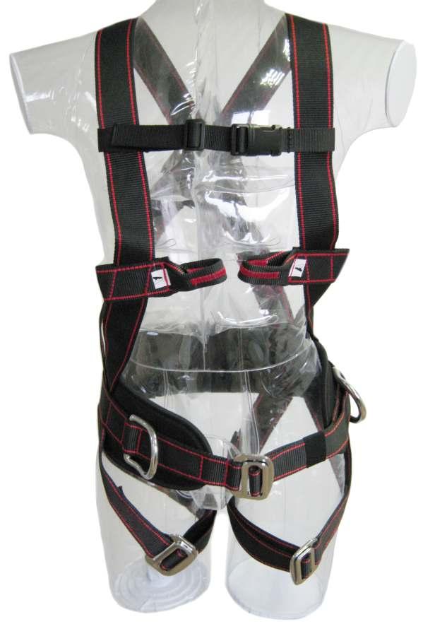 8 Full Body Harness UNL Art. No.: VY11810 EN 361, 358 Full Body Harness for fall arresting and work positioning.