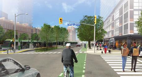 Detailed design has been completed for 13 km of multi-use trails that will be constructed in upcoming years as part of larger infrastructure projects like the Mississauga Transitway and the Region s