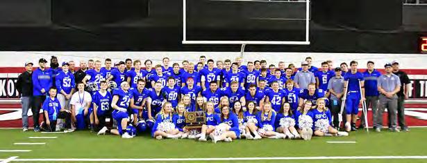 37th ANNUAL FOOTBALL PLAY-OFFS DAKOTADOME - VERMILLION - NOVEMBER 9-11, 2017 State Class "B" 11-Man Champions Sioux Falls Christian Chargers First Round Groton Area defeated Bennett County 56-6