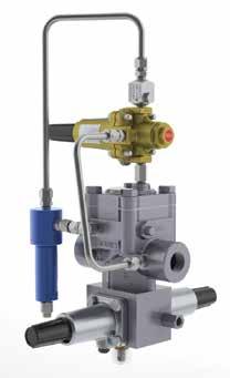 1-inch Flowgrid Slam Shut regulator The 1-inch Slam Shut is a safety shutoff regulator that closes with a linearly acting plug.