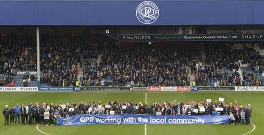 Loftus Road, in the north of Hammersmith & Fulham, since 1917.