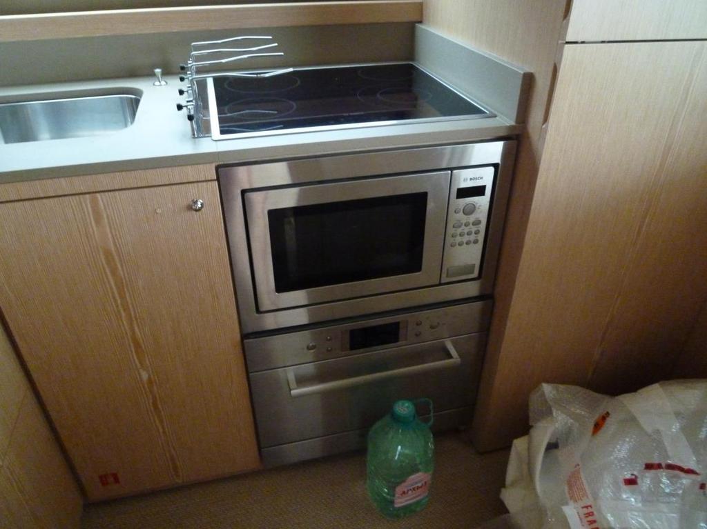 Galley: The galley gear, like cooktop, oven,