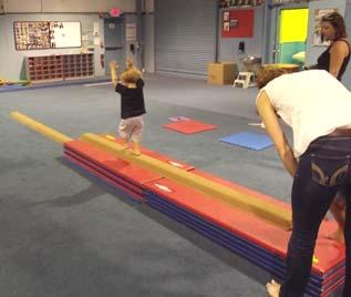 Gymnastics Center Adds Mommy & Me Class At the Gymnastics Center, a