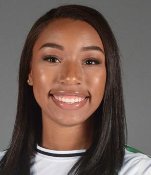 11 BROADCAST BIOS ALEXIS WRIGHT SR Right Side Hitter 6-0 Arlington, TX Appeared in all 18 matches this