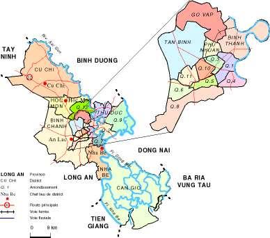 Existing Conditions of the Urban Transport in Ho Chi Minh City Hồ Chí Minh city Land Area: 2,095 square kilometers Population: 8.4 million persons (the most populous city of Vietnam).
