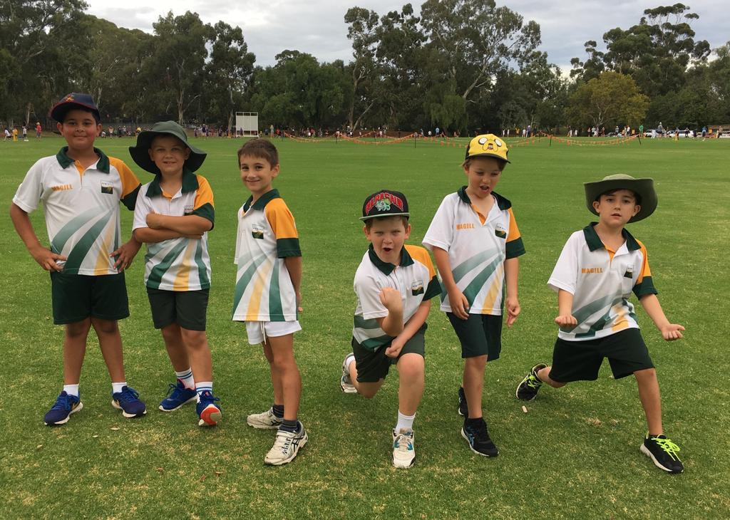 There was a great range of skill levels across the two teams from first gamers through to our "seasoned veterans " who have progressed through from Milo Cricket.