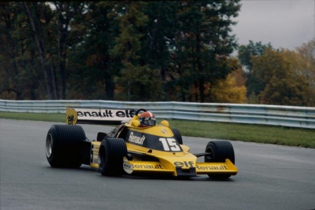 1977 Renault cherry-picked five grands prix for the RS01 s first appearances.