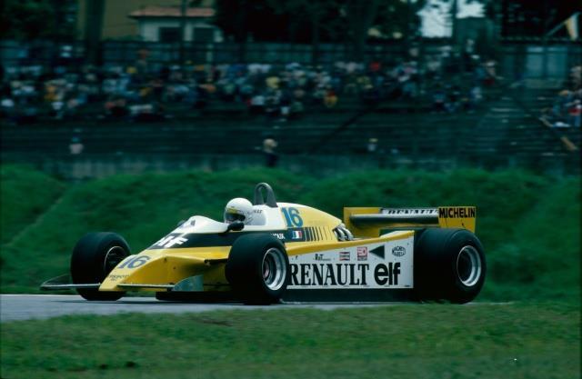 1980. Renault s rapid rate of progress continued in 1980, with the manufacturer rapidly grabbing the attention of all of its Formula 1 rivals as its pioneering turbo engine technology greeted with no
