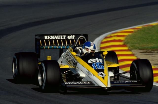 the Ligiers of Andrea de Cesaris and François Hesnault to its customer stable. At the final round of the season, in Portugal, Renault fielded a third car for Philippe Streiff.