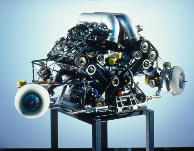 Renault Sport continued to supply engines to Lotus (de Angelis and Ayrton Senna), Ligier (Jacques Laffite, de Cesaris and Streiff) and from July onwards Tyrrell (Stefan Bellof and Martin Brundle).