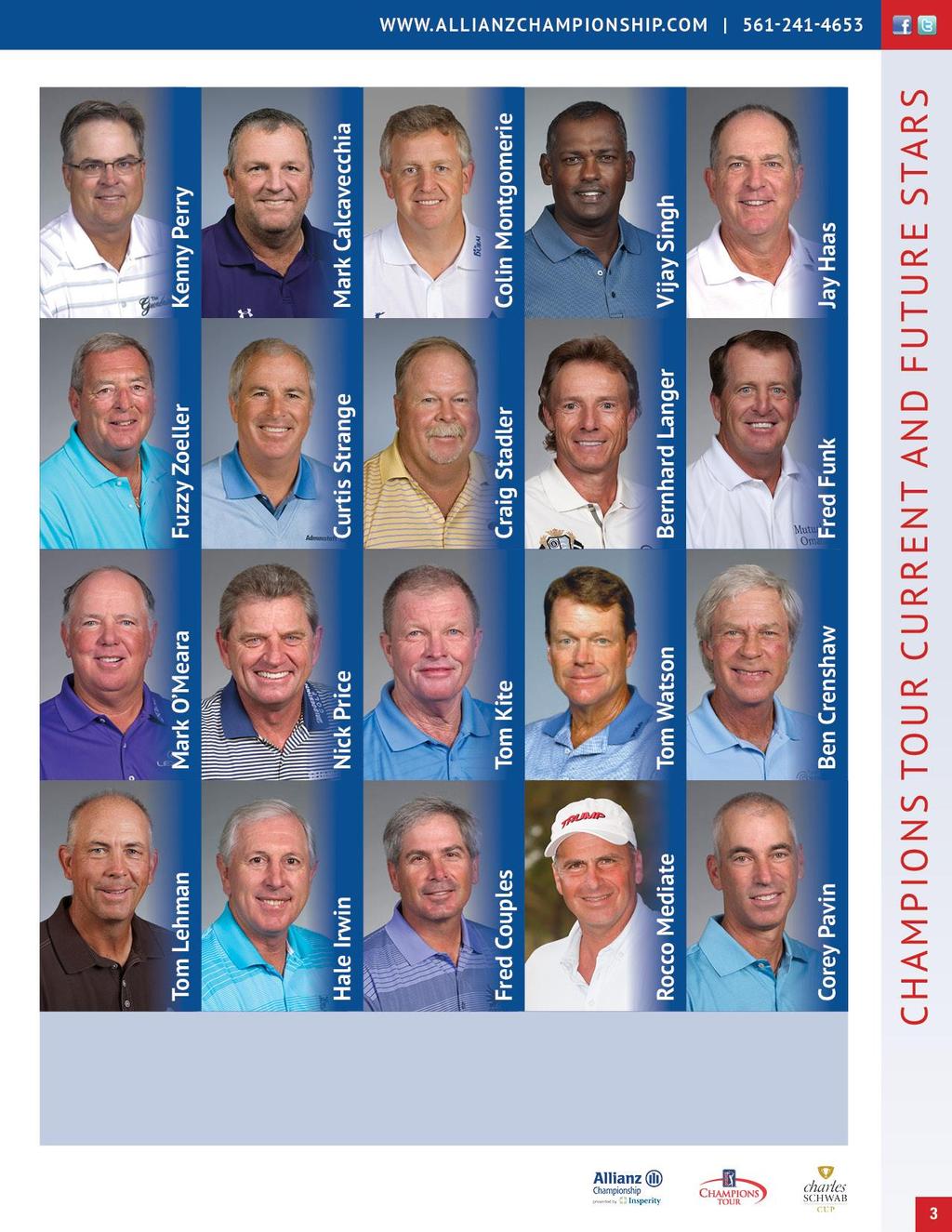 16 Active Hall of Fame Members 70+ Majors Won 350+ PGA TOUR Titles Cinderella Stories Strong Pipeline of Rookies 2015 Jesper Parnevik Scott