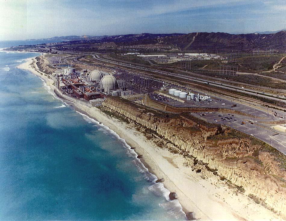 San Onofre Nuclear Generating Station (SONGS) Sand pad & beach