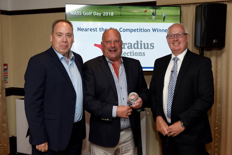 The Atradius Collections Nearest the Pin Competition on the 6 th Tee was won by Richard Bowyer of