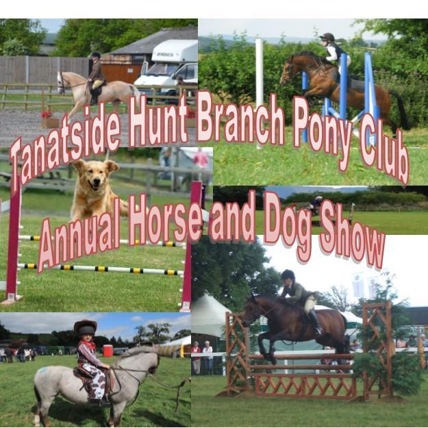 Tanatside Hunt Branch Pony Club Horse and Dog Show Sunday 5 th June 2016 At The White House and Dyffryn Meifod, Powys, SY22 6DA By kind