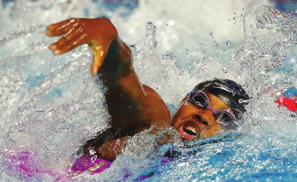 SIMONE MANUEL MARITZA CORREIA First female Puerto Rican of African- American descent to become a medal winner as a member of the 2004 Olympic team.