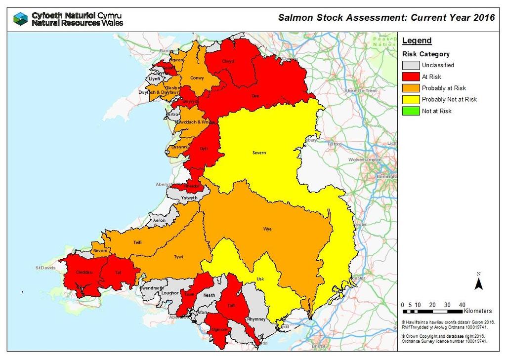 For Wales as a whole, the shortfall in egg deposition based on the 5-year averages was around 56 million eggs.