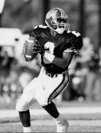 Blake has spent 15 years in the NFL after being drafted by the N.Y. Jets in 1992. He has passed for more than 21,000 and has 148 touchdowns, 134 coming through the air.