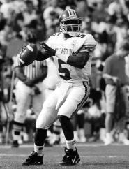 In 1996 he was a Unitas Golden Arm Award candidate and participated in the East-West Shrine Game.