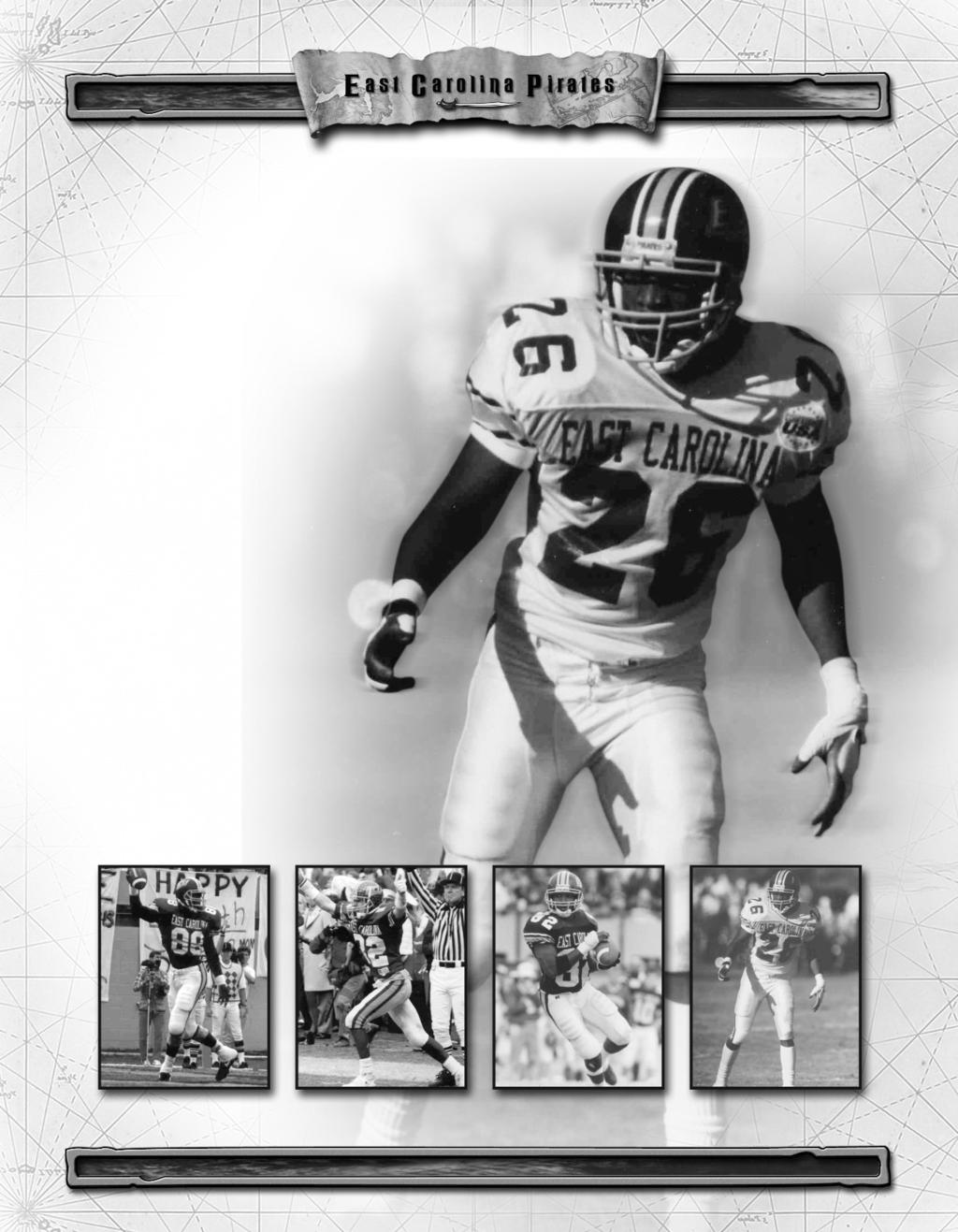 Carlester Crumpler, Jr. (1990-93) was named a First-Team Walter Camp All-America as a tight end in 1993.