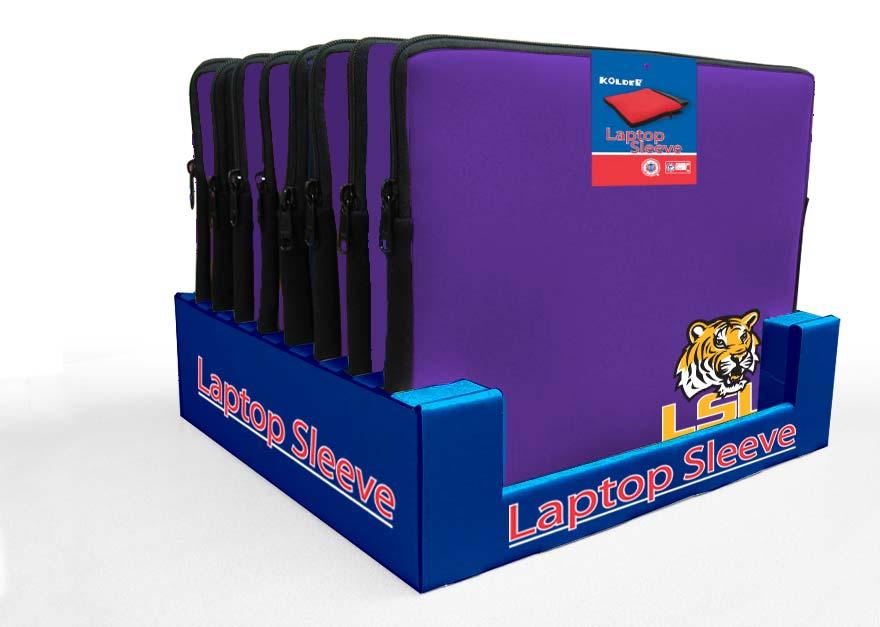 Laptop Sleeves by Kolder Kolder Incorporated is pleased to introduce officially licensed LSU Laptop Sleeves.