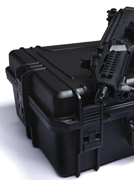 Rugged EVO field case Rugged field case for the EVO 3 A1. An extremely tough field case with 4 locking clamps, making it both water and dust tight.