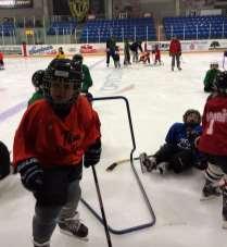 Beginners Beginner hockey started in November, and we have a great group of new players who are excited about hockey.
