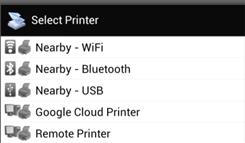 ii. Select Nearby USB Select your printer and print. c. Allow Print Share to access USB printer if applicable. d.