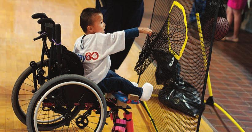 Why nfl PLaY 60 all-ability? 89 percent of children with some level of disability attend public schools. Nearly 13 percent of students in public schools have some level of disability.