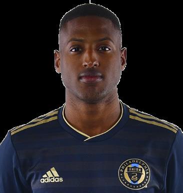 with the Philadelphia Union, tallying seven goals along with three assists.