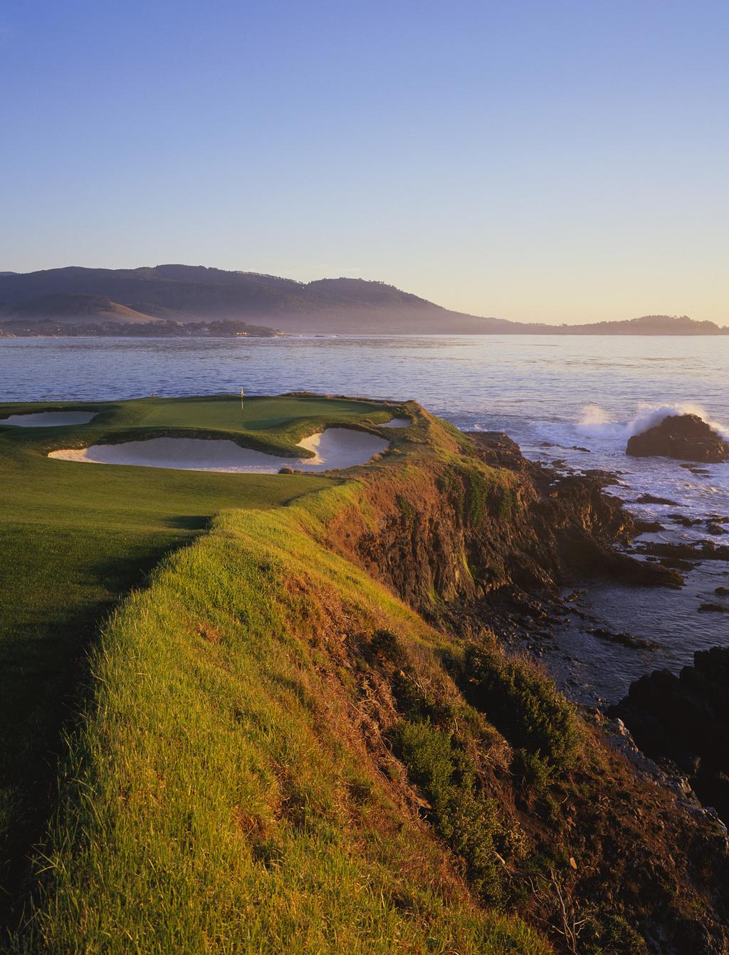 We look forward to seeing you on the pristine fairways of Pebble Beach Golf Links and Spyglass Hill Golf Course, where we will