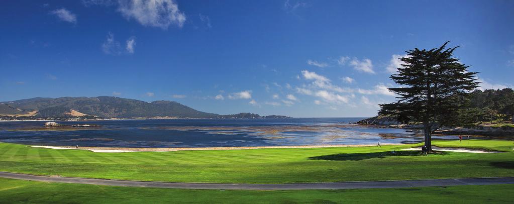 18TH FAIRWAY SUITES The 18th Fairway Suites are situated on the iconic 18th hole of Pebble Beach Golf Links, featuring sweeping golf course and coastal views.