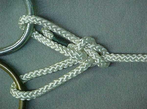 Double Bowline: The double or French Bowline is also an end-of-the-line bowline.