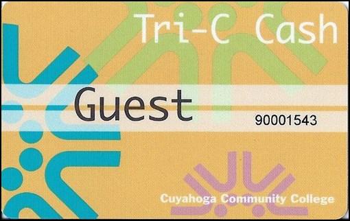Tri-C Cash Guest Cards Guest Cards are $1 and can be reused after your initial purchase, so do not discard them. You can get your new Tri-C Guest Card: 1.