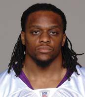 2010 DEFENSIVE TEAM NOTES MAN IN THE MIDDLE One of the Vikings captains from 2008-2010, LB E.J.
