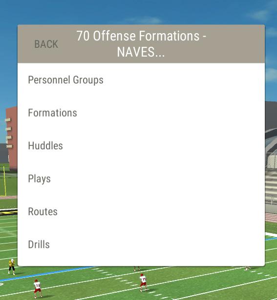 PLAYS are drawn to illustrate how, when, and where players move. ROUTES are saved player movements for reuse as route trees. DRILLS turn your plays into flashcards for rapid learning. 3.
