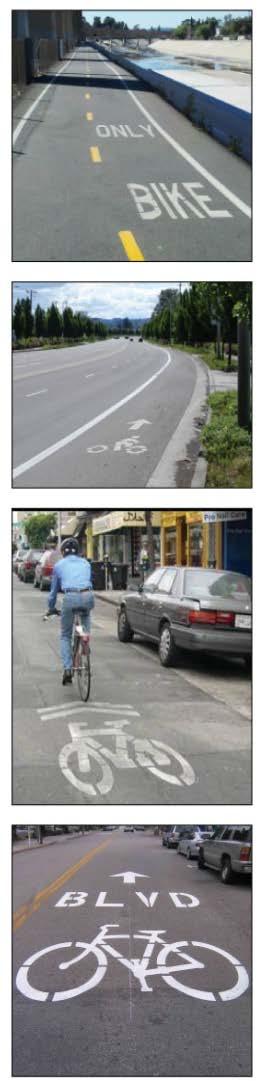Bikeway Master Plan Bike Paths: Class I Paved rights-of-way for the exclusive use of bicyclists