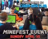 Baysox Bulletin Page 3 MINEFEST Sunday April 30 1:00pm Event/ 2:05pm Game Time This special event is presented by the Coders Kids Club, a program from Pongos Interactive.