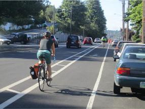 drivers and bicyclists to improve.