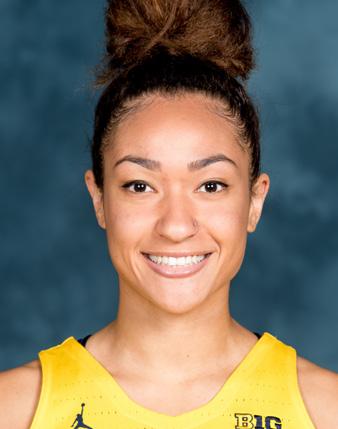 2017-18 WOLVERINES #15 Hailey Brown Freshman Forward Hamilton, Ontario The RISE Centre Freshman (2017-18) Started all 26 games Named Big Ten Freshman of the Week and USBWA National Freshman of the
