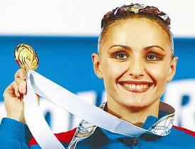 Olga Brusnikina Olga Brusnikina is a synchronized swimmer from Russia, who has won Olympics three times.