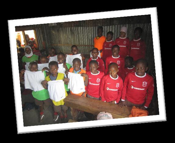 2012/13 SEASON NEWS & INFO Issue 1 4 Kit Donation The club has started to work with Tackle Africa to recycle old kit who then go on to donate it to good causes.