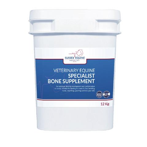 Veterinary Equine Specialist Bone Supplement Veterinary Equine Specialist Bone Supplement is an extremely powerful pellet supplement formulated to assist optimum skeletal development and conformation