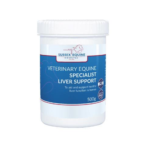 Veterinary Equine Specialist Liver Support Veterinary Equine Specialist Liver Support is a very unique product developed in conjunction with some of the world s top equine professors.