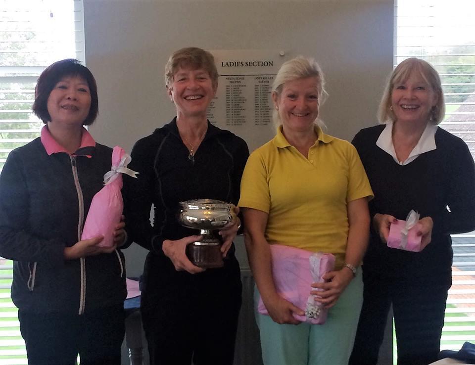 The Shelagh Hughes Trophy played on Saturday and Tuesday was won by Noreen Tattamwith 73, Anne Foulkes 75 on count back from Hilary Denny 75.