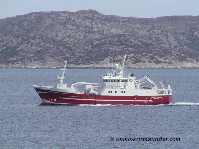 7 Materials and methods Field experiment 1: Using conventional fisheries sonar s to detect killer whales Vessel FV Inger Hildur.